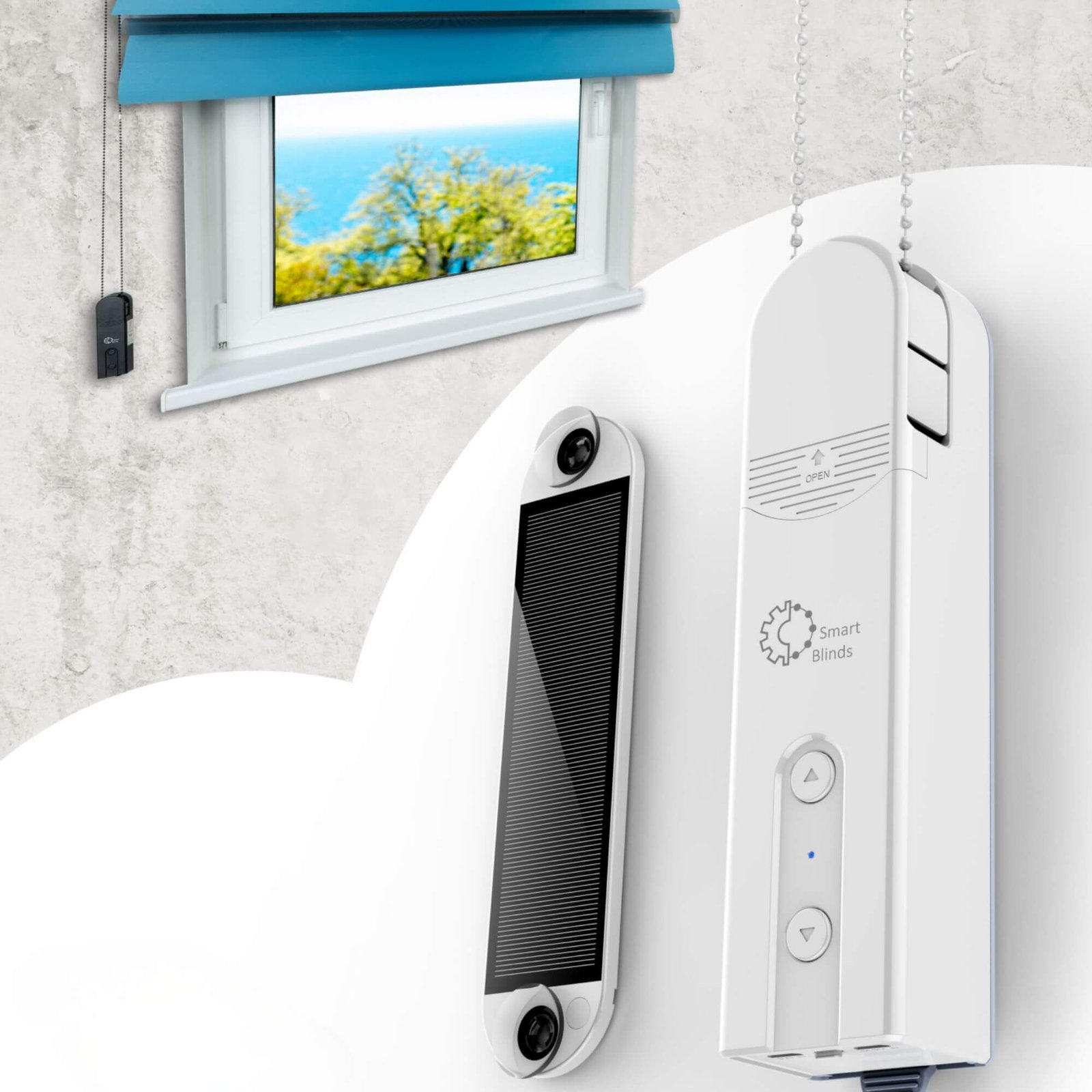 Išmanusis roletų ir žaliuzių variklis „Smart blinds”