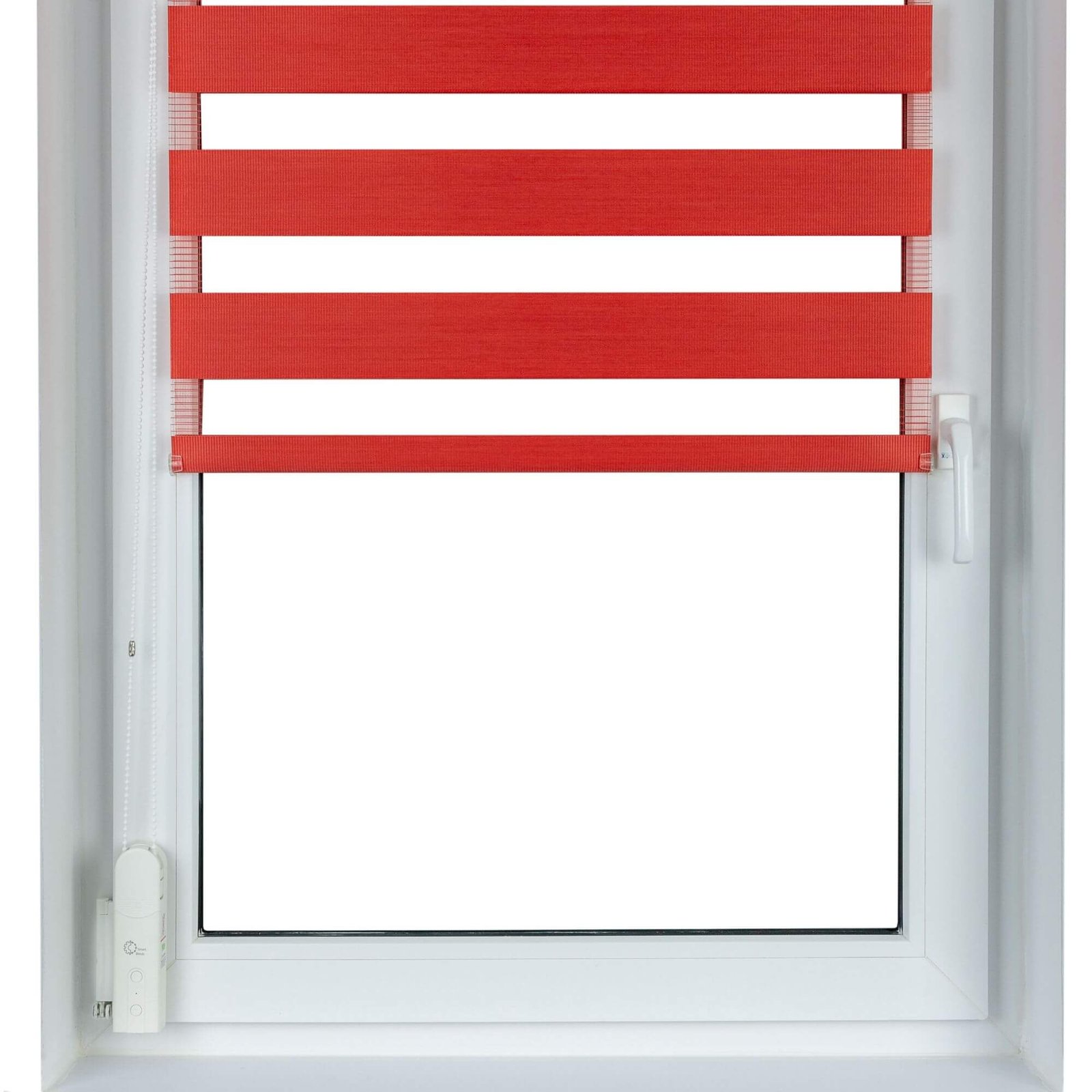 smart blinds mechanizmas variklis baltas ant lango kaina akcija